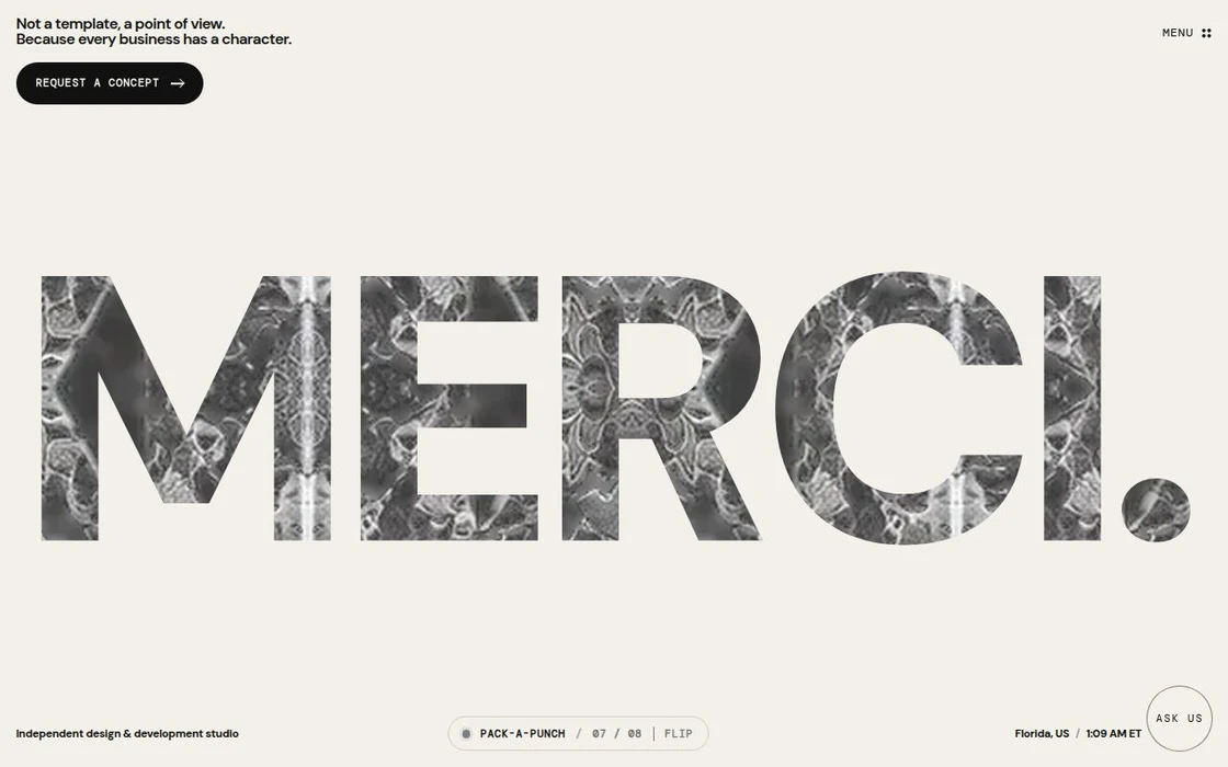 A Point of View, independent design concept